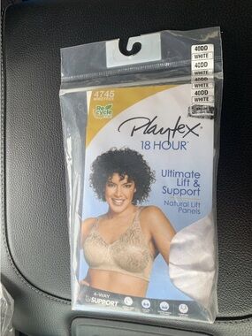 Playtex 18 Hour Ultimate Lift & Support Wirefree Bra - White 40DD